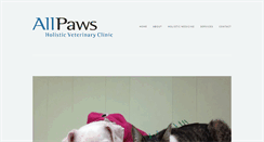 Desktop Screenshot of holisticpetvet.net